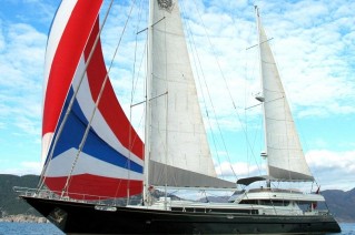 SUHEYLA SULTAN -  Sailing with Spinaker